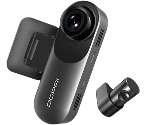 מצלמת דרך לרכב 3K דו‑כיוונית עם Wi‑Fi כולל מצלמה אחורית 3K – DDPAI Mola N3 Pro Dash Cam