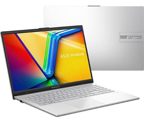 מחשב נייד 15.6 אינץ ASUS Vivobook Go 15 E1504GA-BQ344W Intel Core i3-N305 כונן 256GB זכרון 8GB מ.גרפי Intel UHD Graphics בצבע כסוף