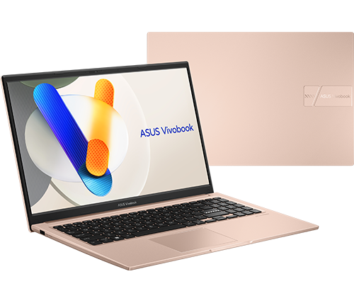 מחשב נייד 15.6 אינץ ASUS Vivobook 15 - מעבד Intel Core i3-1315U - כונן 512GB - זכרון 8GB - מ.גרפי Intel UHD - צבע Terra Cotta