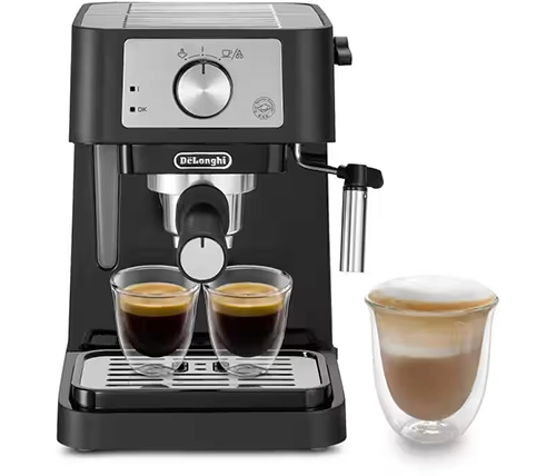 מכונת קפה דלונגי סטילוסה אספרסו ידנית Delonghi Stilosa EC260.BK בצבע שחור