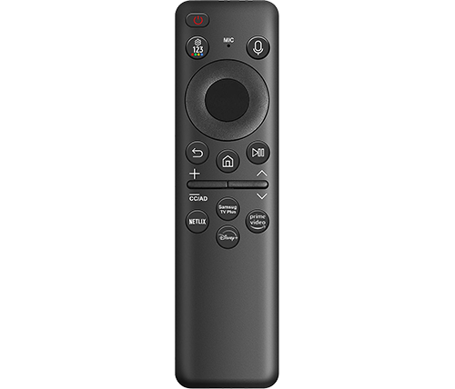 שלט חכם לטלוויזיה Samsung דגם BN59-01432 – חיבור Bluetooth – טעינה סולארית – תומך חיפוש קולי