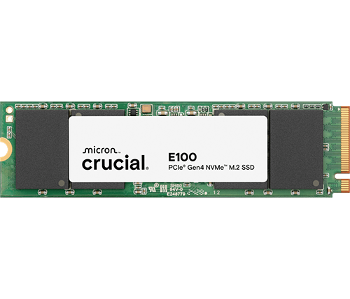 כונן Crucial E100 1TB PCIe Gen4 NVMe M.2 SSD