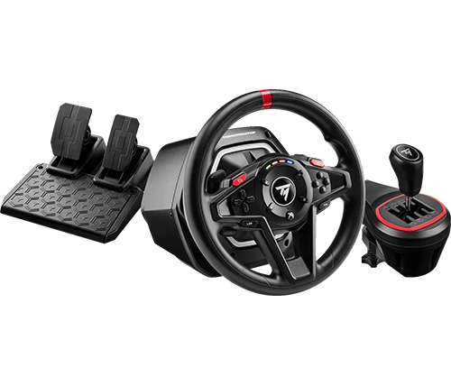 הגה מרוצים דוושות וידית הילוכים למחשב / אקסבוקס Thrustmaster T128 Shifter Pack