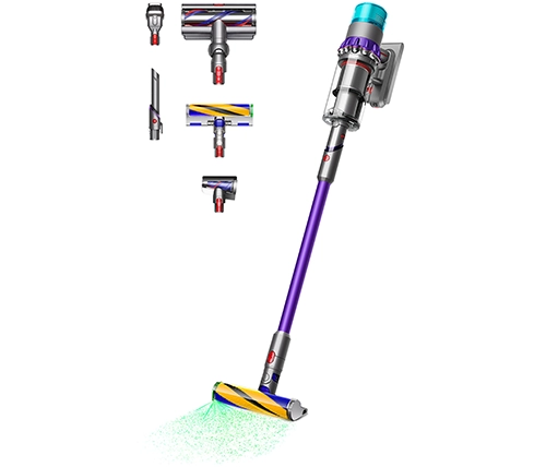 שואב אבק דייסון אלחוטי נטען Dyson Gen5 Detect Absolute בצבע סגול