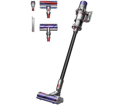 שואב אבק אלחוטי נטען דייסון Dyson V10 TOTAL CLEAN בצבע ניקל שחור