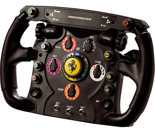 תוספת הגה פרארי לסימולטור מירוצים למחשב סוני פלייסטיישן ואקסבוקס Thrustmaster Ferrari F1 Wheel Add-On