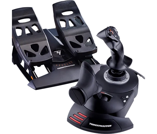 ג'ויסטיק טיסה ודוושות לXbox ולמחשב Thrustmaster T.Flight Full Kit X