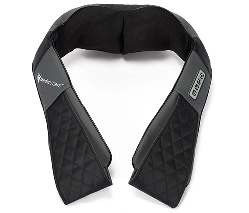 מכשיר עיסוי שיאצו נטען לצוואר מדיקס קייר Medics Care MC-4800A אפור