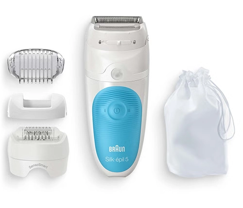 מכשיר להסרת שיער בראון אלחוטי Braun Silk-epil 5 5-605