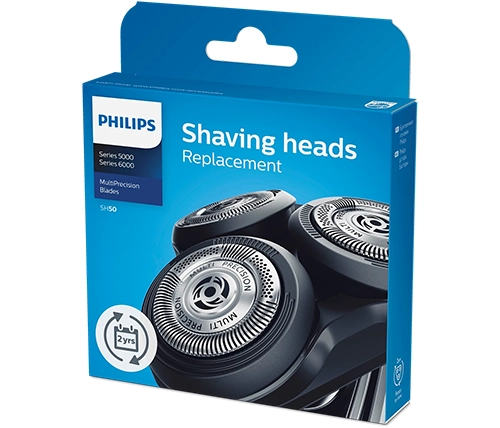 ראשי למכונות גילוח פיליפס מסדרה Philips 5000 / 6000