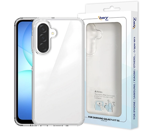 מגן לטלפון גלקסי Samsung Galaxy A17 שקוף Ivory Mobile