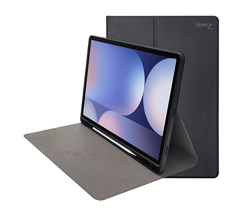 כיסוי לטאבלט 12.4 אינץ' Samsung Galaxy Tab S10 Plus / S9 FE Plus – צבע שחור