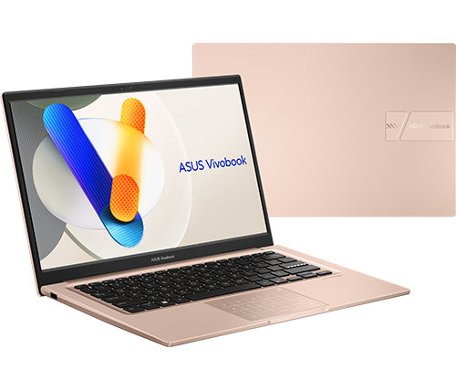 מחשב נייד 14 אינץ ASUS Vivobook 14 – מעבד Intel Core 7 150U – כונן 512GB – זיכרון 16GB – מ.גרפי Intel Graphics – צבע Terra Cotta