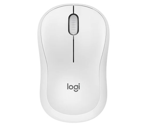 עכבר אלחוטי Logitech Silent Bluetooth M240 בצבע לבן 