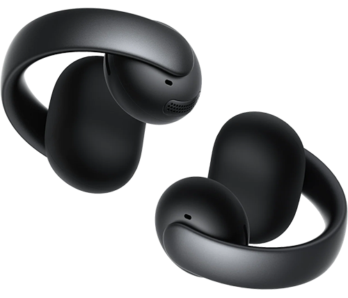 אוזניות אלחוטיות בלוטוס קליפ-און Soundcore AeroClip Open-Ear Clip-On Earbuds בצבע שחור