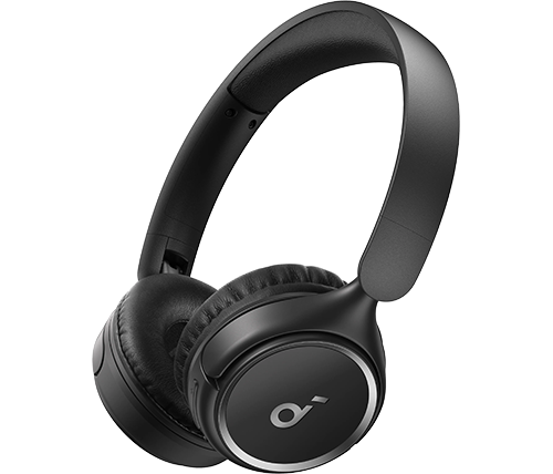 אוזניות בלוטוס אלחוטיות Soundcore H30i Wireless On-Ear - צבע שחור