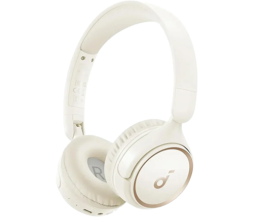 אוזניות בלוטוס אלחוטיות Soundcore H30i Wireless On-Ear - צבע לבן