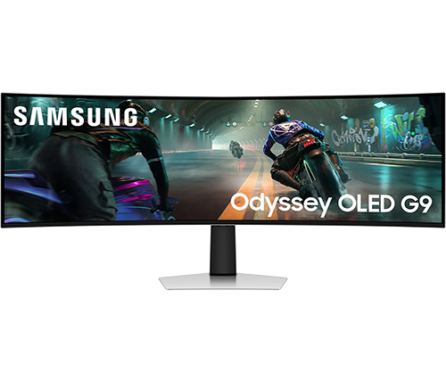 מסך גיימינג רחב קעור 48.7 אינץ Samsung Odyssey OLED G9 G91SD 144Hz Dual QHD – דגם S49DG910SU