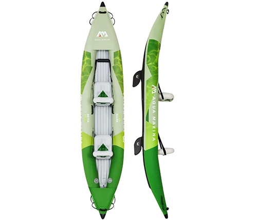 קיאק זוגי Aqua Marina Betta BE-412 בצבע ירוק – משלוח חינם