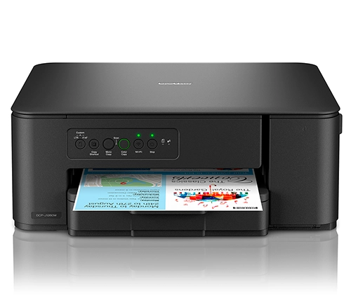 מדפסת ברדר משולבת 3 ב-1 ביתית קטנה אלחוטית צבעונית Brother DCP-J1260W 