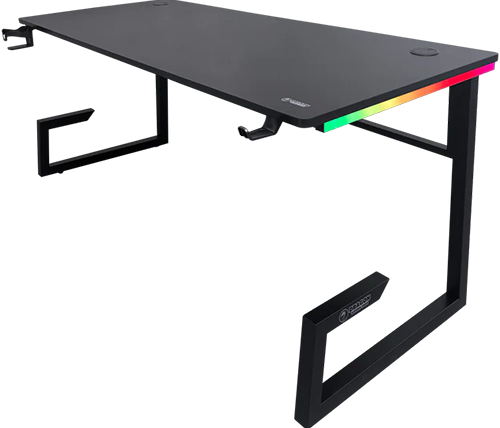 שולחן גיימינג שחור עם תאורת RGB דרגון 160 סמ Dragon TG – משלוח חינם