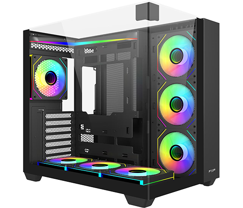 מחשב גיימינג נייח IVORY הכולל מעבד AMD Ryzen 5 7600X3D זכרון 32GB כונן 2TB SSD כ.מסך AMD Radeon RX 9070 16GB רשת WiFi 6