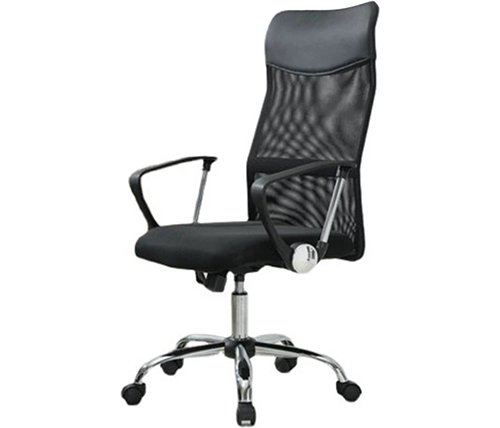 כיסא מנהלים בד רשת שחור אלסקה – משלוח חינם