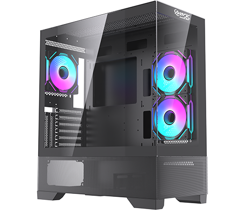 מחשב גיימינג נייח IVORY הכולל מעבד Intel Core i7-14700F זכרון 32GB כונן 1TB SSD כ.מסך GeForce RTX 5070 12GB