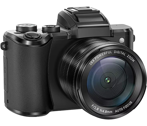 מצלמה דיגיטלית דו כיוונית 8K עם מסך מגע IPS של 3.2 אינץ' MIZUKI IV-DC226