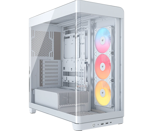 מארז מחשב Corsair FRAME 4500X RS-R ARGB – צבע לבן