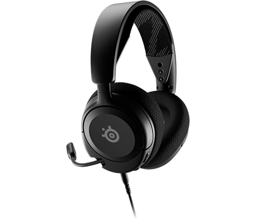 אוזניות גיימינג עם מיקרופון Steelseries Arctis Nova 1 בצבע שחור 
