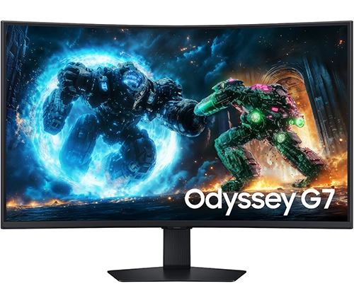 מסך גיימינג קעור סמסונג 36.5 אינץ Samsung Odyssey G7 G75F 4K 165Hz S37FG750EU