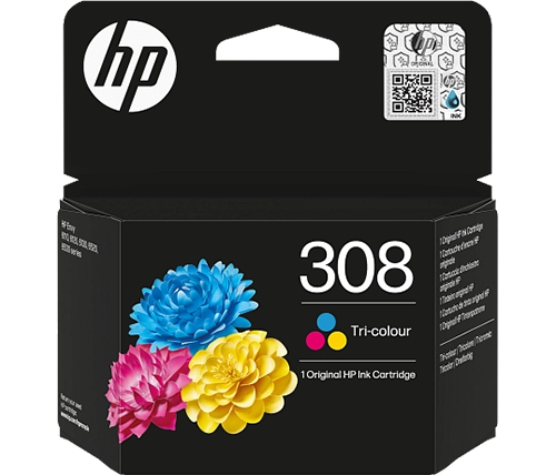 דיו למדפסת HP 308 מקורי צבעוני (7FP20UE) 