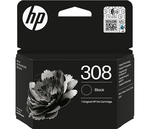 דיו  למדפסת HP 308 מקורי שחור (7FP21UE) 