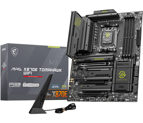 לוח אם MSI MAG X870E TOMAHAWK WIFI 7 ATX AM5 AMD