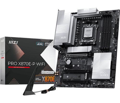 לוח אם MSI PRO X870E-P WIFI 7 ATX AM5 AMD