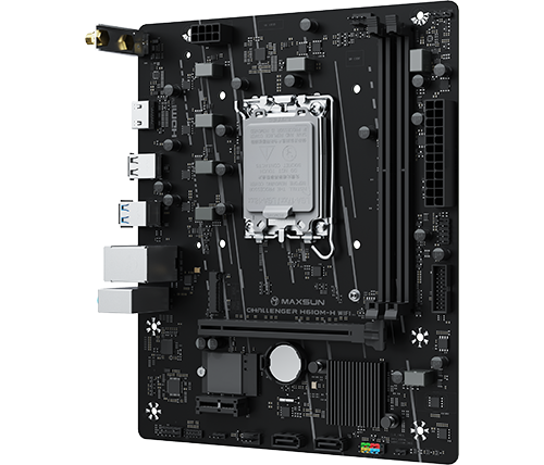 לוח אם למעבד אינטל Intel MAXSUN Challenger H610M-H WIFI 4
