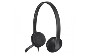 אוזניות Logitech USB HEADSET H340 1