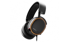 אוזניות גיימינג (Steelseries Arctis 5 (2019 Edition + מיקרופון בצבע שחור