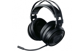 אוזניות גיימינג אלחוטיות Razer Nari Essential עם מיקרופון בצבע שחור