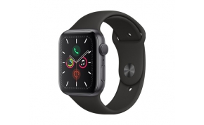 שעון אפל Apple Watch Series 5 GPS Aluminum Case 44mm בצבע אפור חלל עם