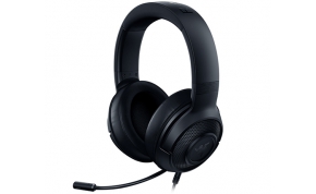 אוזניות גיימינג עם מיקרופון Razer Kraken X בצבע שחור