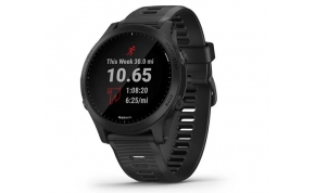 שעון חכם Garmin Forerunner 945 בצבע שחור אחריות היבואן הרשמי