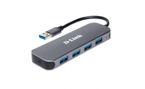מפצל D-Link DUB-1341 USB 3.0 x4
