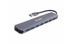 מפצל D-Link DUB-1370 USB 3.0 x7