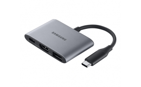 מתאם Samsung Multiport Adapter מ-USB Type C ל- USB 3.1 / HDMI 4K / USB Type C