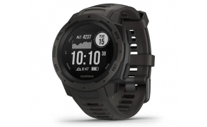 שעון חכם Garmin Instinct Outdoor בצבע שחור אחריות היבואן הרשמי