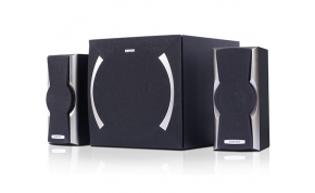 רמקולים Edifier XM6BT 2.1 Bluetooth כולל שלט, בצבע שחור