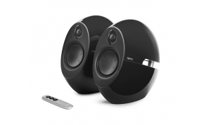 רמקולים Edifier E25HD Luna Eclipse HD 2.0 Bluetooth כולל שלט, בצבע שחור