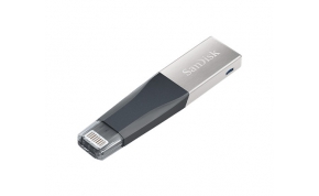 זכרון נייד למכשירי אפל SanDisk iXpand Mini Flash Drive SDIX40N-256G USB 3.0 / Lightning - בנפח 256GB